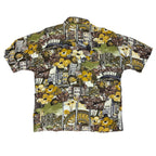 Short Sleeve Pattern Blouse