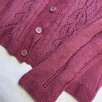 Handmade Cable Knit Cardigan