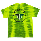 Booster Volunteer Green & Yellow Tie Dye T-Shirt
