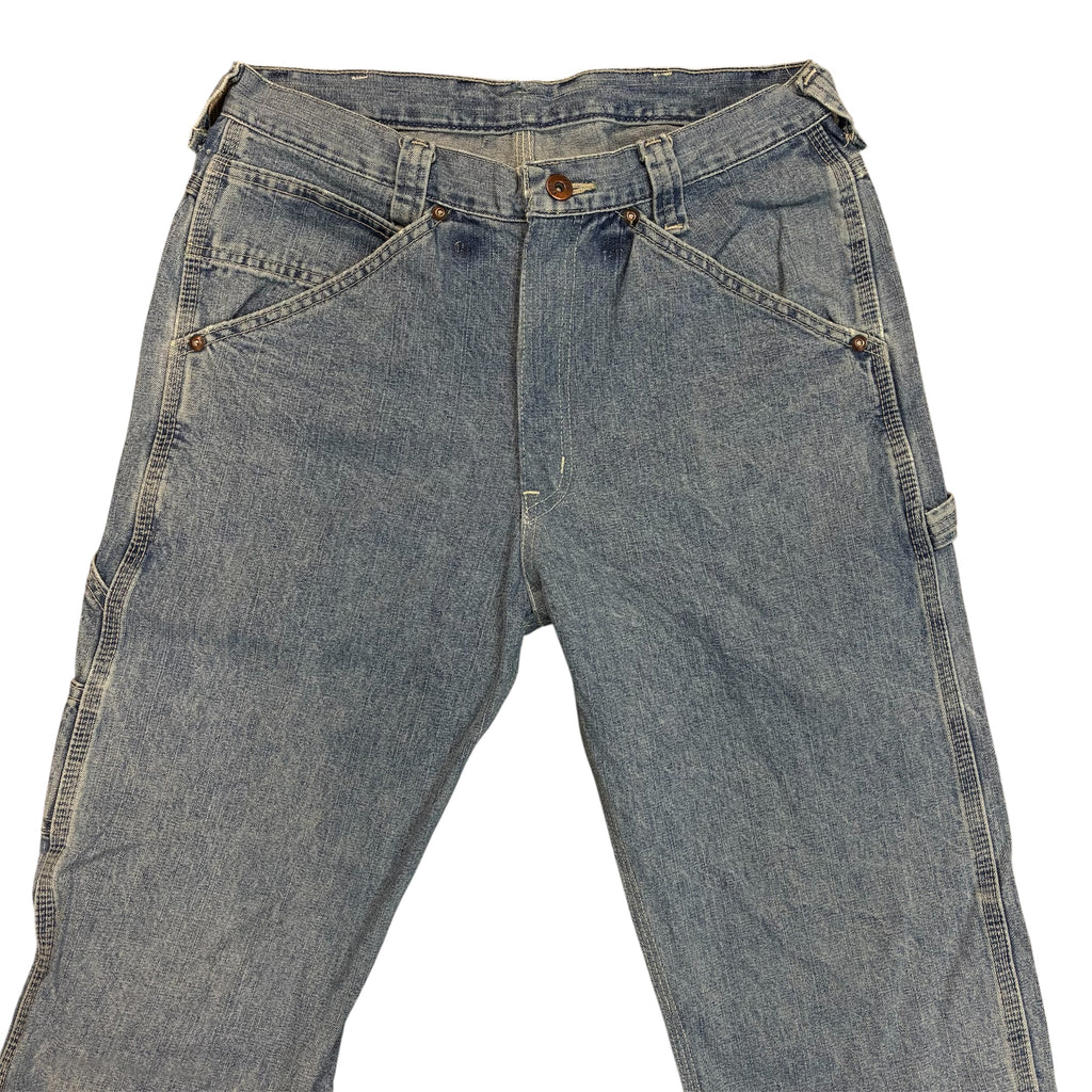 Vintage Reworked Lee Carpenter Jeans – Light Blue Wash