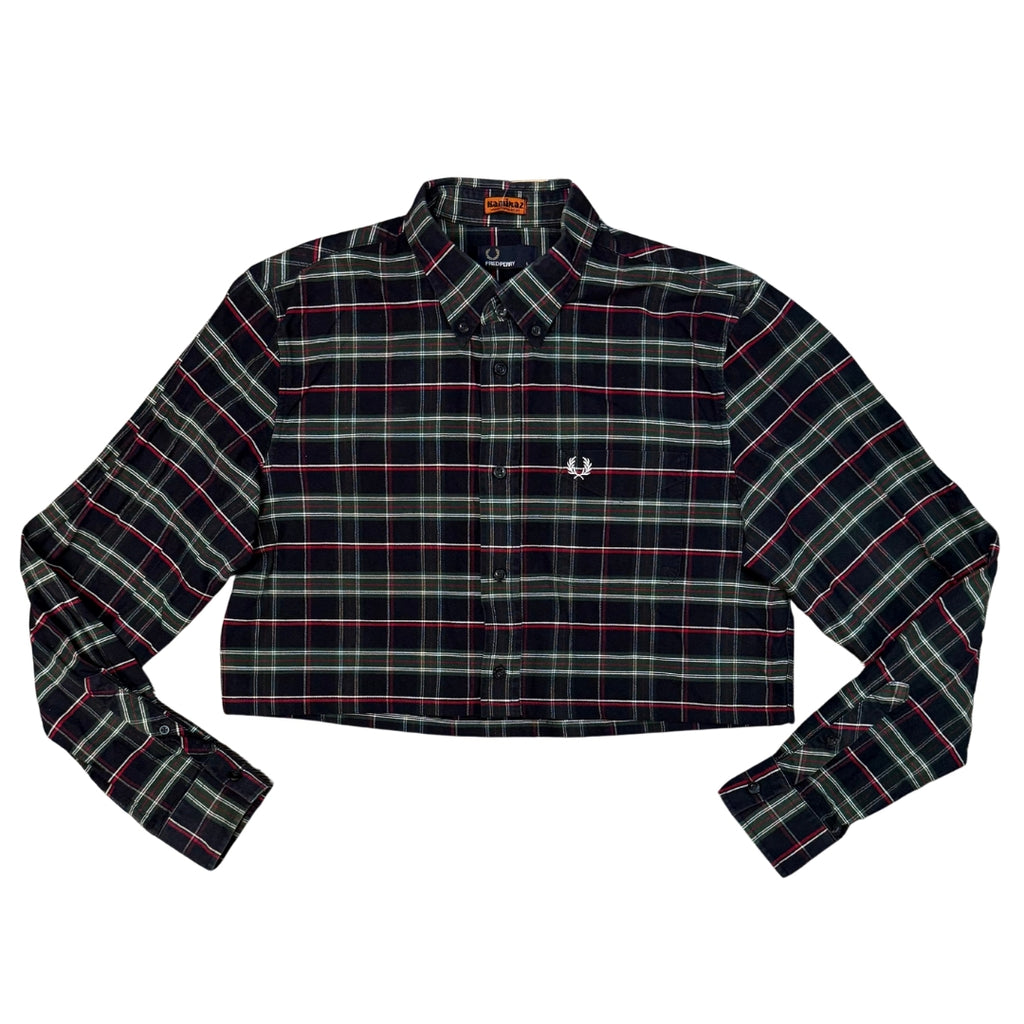 Fred Perry Reworked Crop Shirt