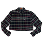 Fred Perry Reworked Crop Shirt