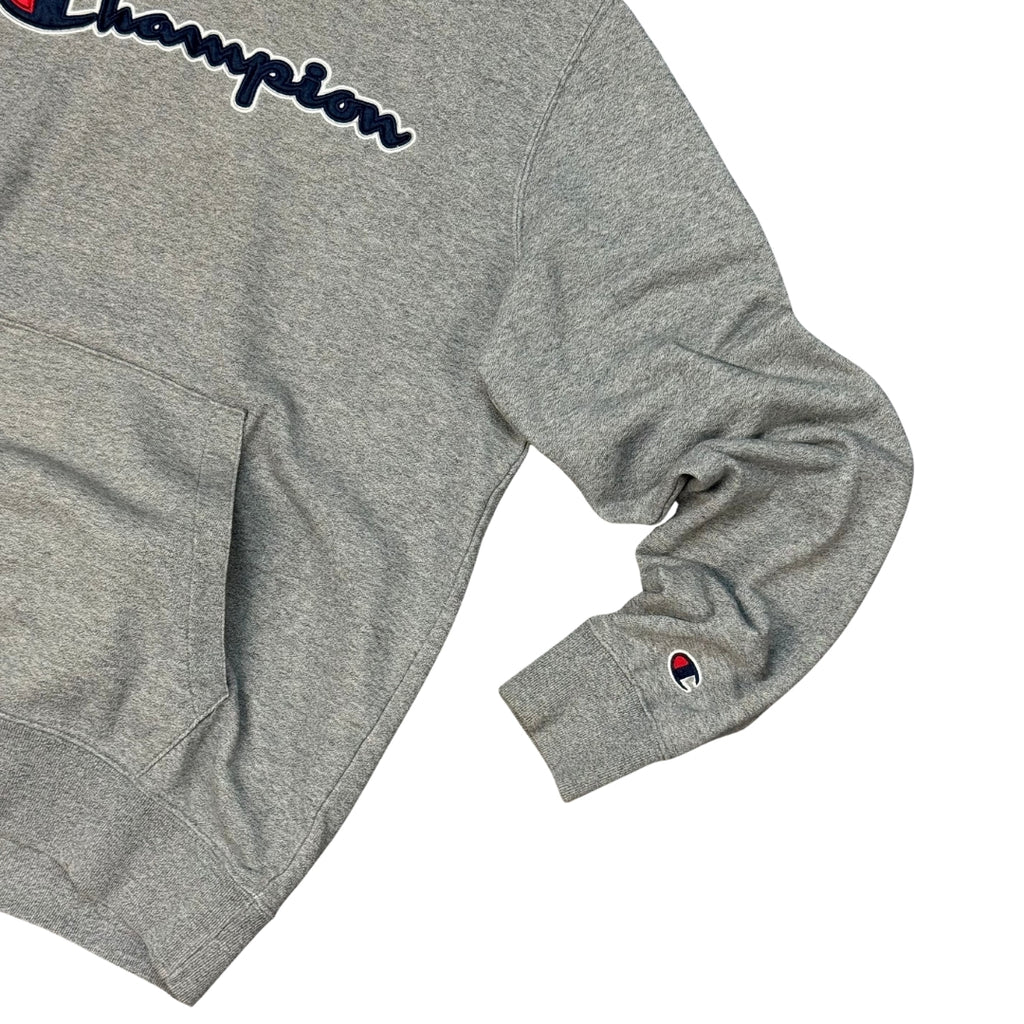 Champion Grey Logo Hoodie