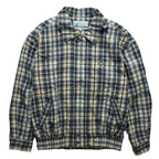 Vintage Checkered Harrington Jacket