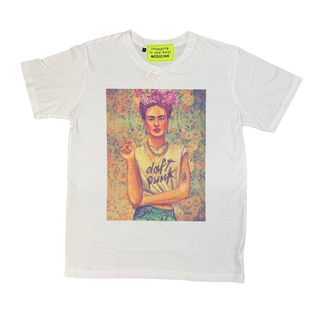 Frida Kahlo Daft Punk T-Shirt