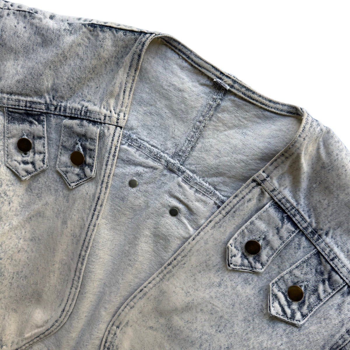 Cropped Denim Bolero