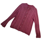 Handmade Cable Knit Cardigan