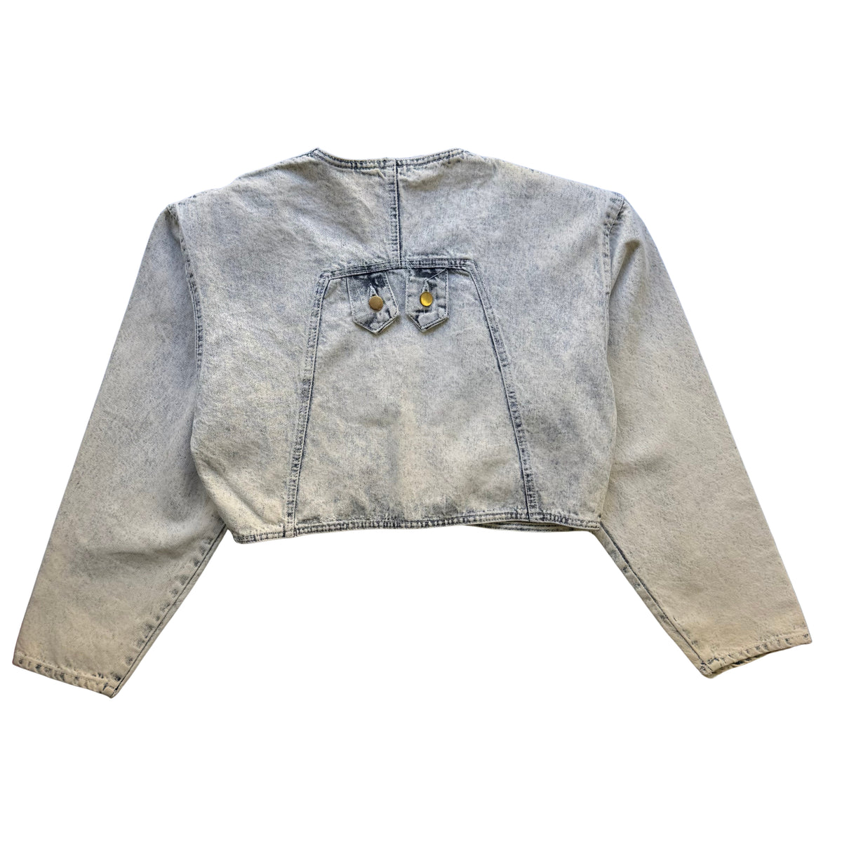 Cropped Denim Bolero
