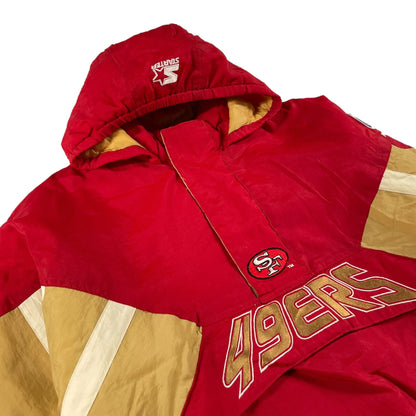 NFL 49ers Quarter-Zip Jacket