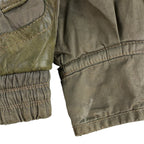 Camel Collection Aviator Leather Jacket