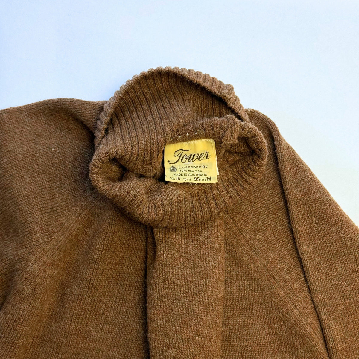 Pure New Wool Turtleneck Sweater