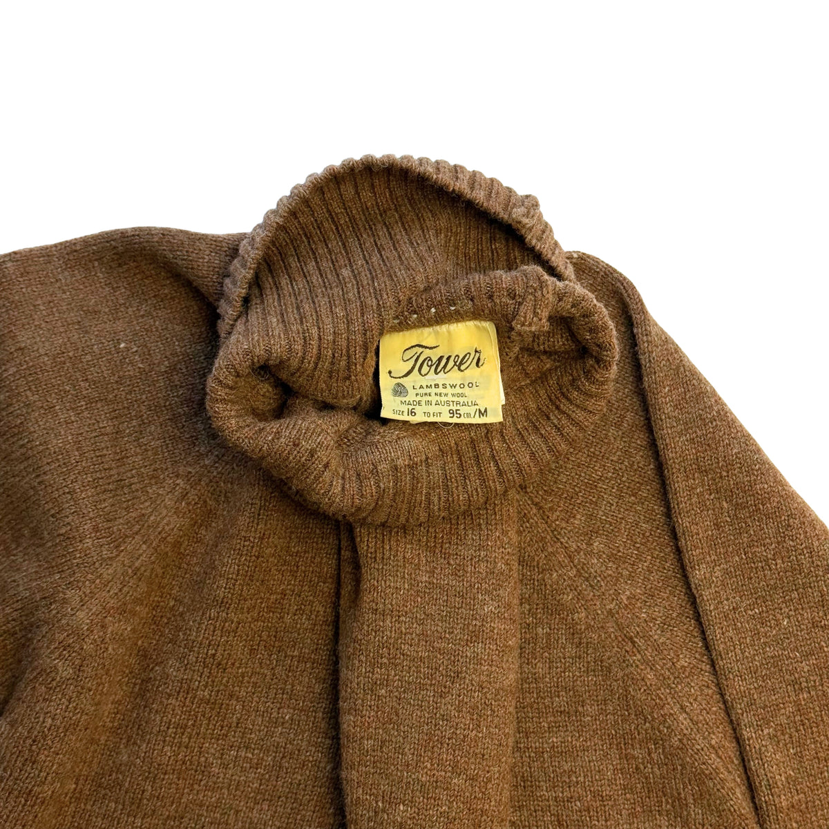 Pure New Wool Turtleneck Sweater