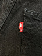 Levis Ribcage Straight Premium Jeans Black