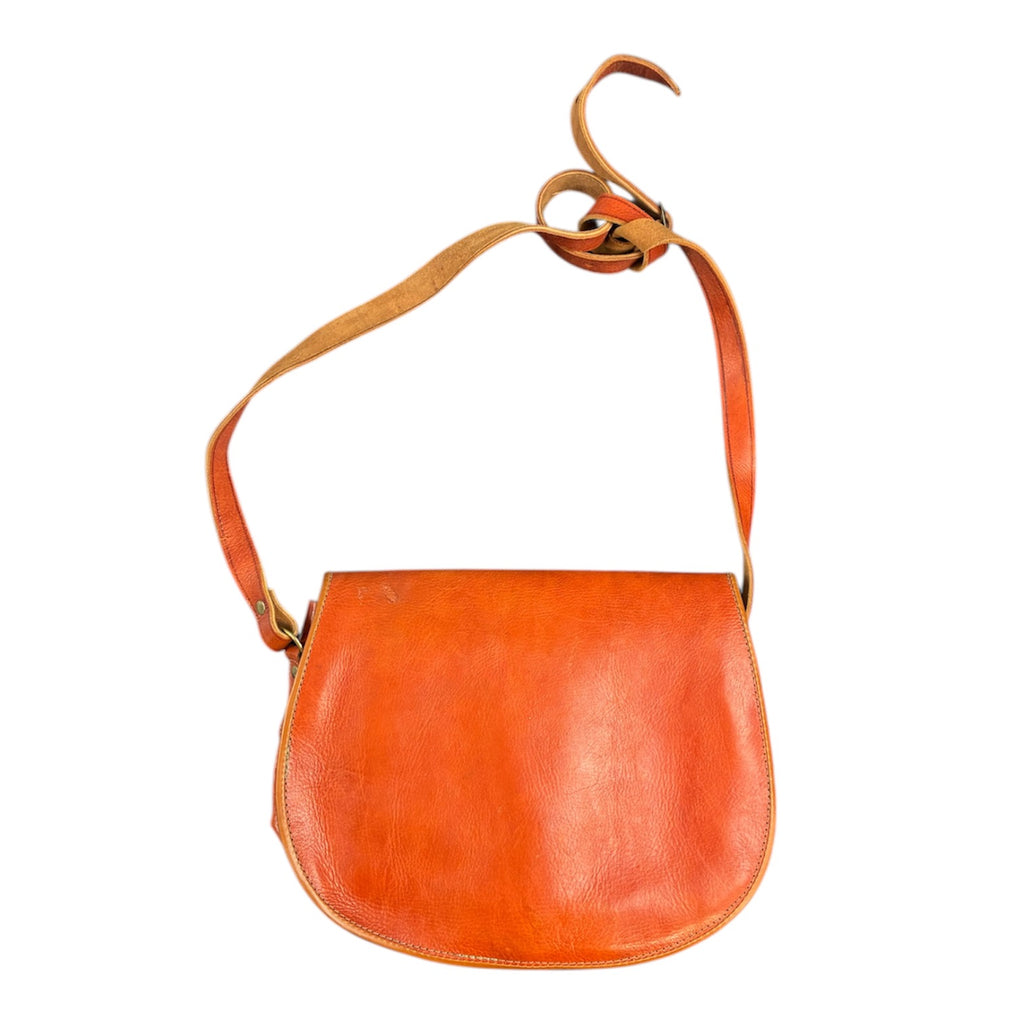 Vintage Western Leather Shoulder Bag