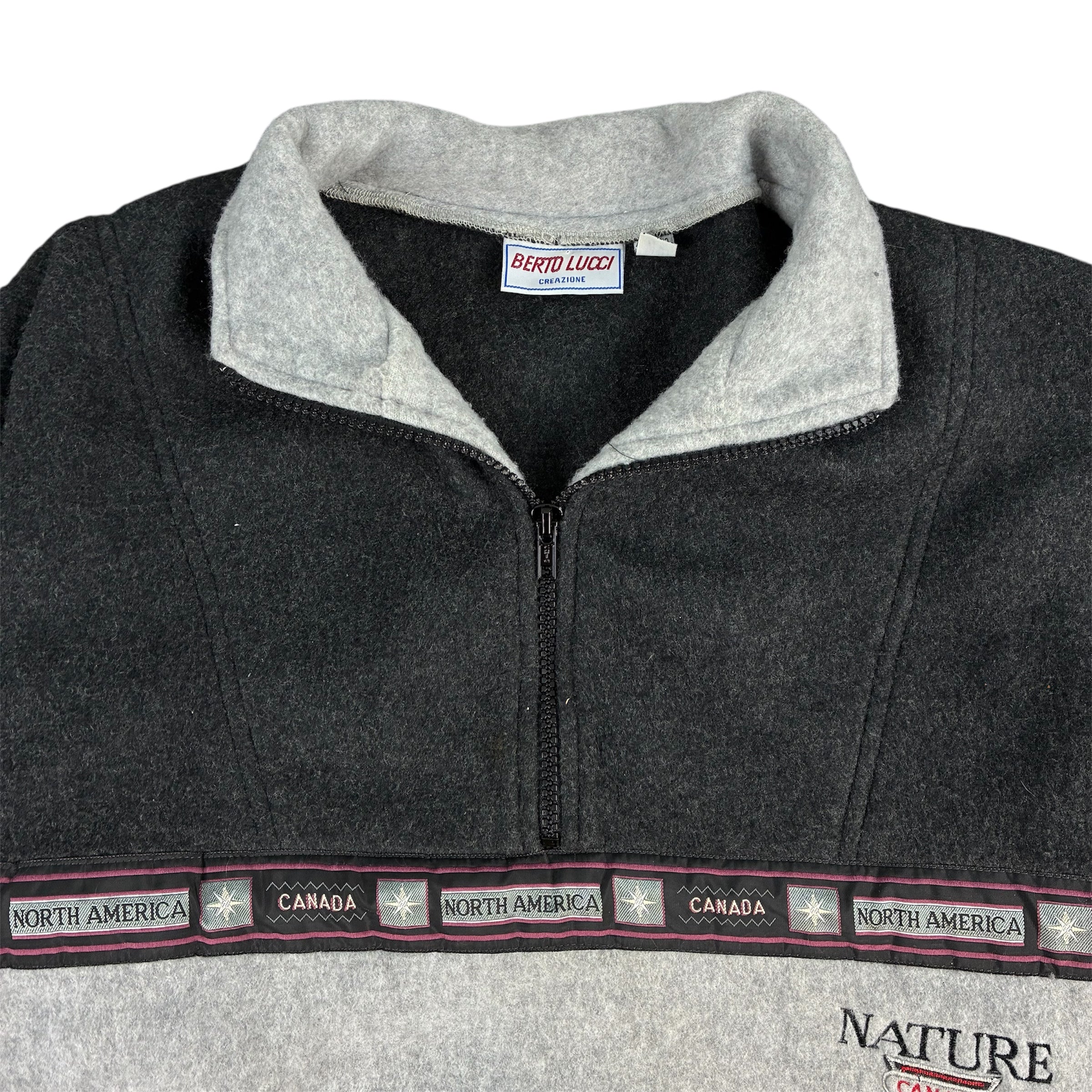 Berto Lucci Vintage Fleece Jacket