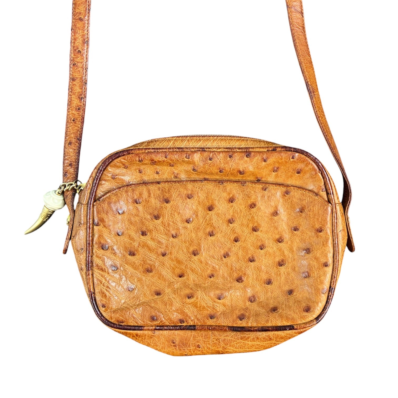 Vintage Leather Ornamental Bag