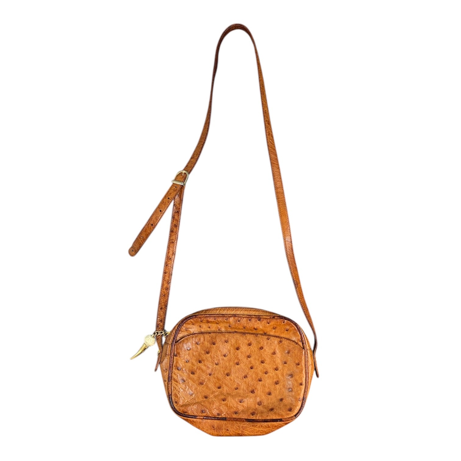 Vintage Leather Ornamental Bag