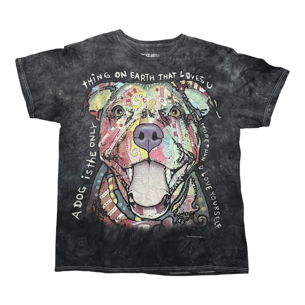 Dog Front Print T-Shirt