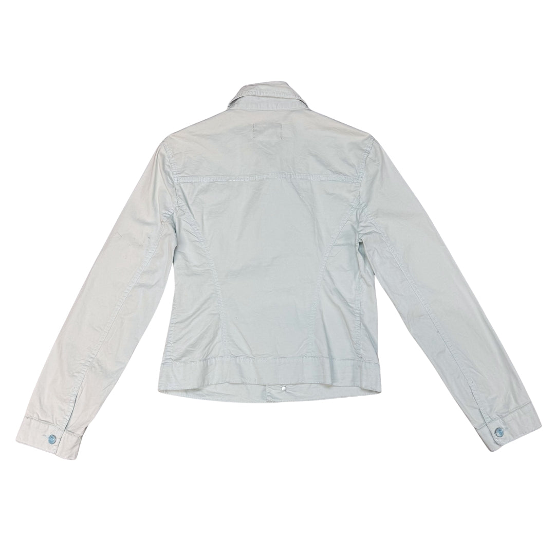D&G Light Blue Embroidered Denim Jacket