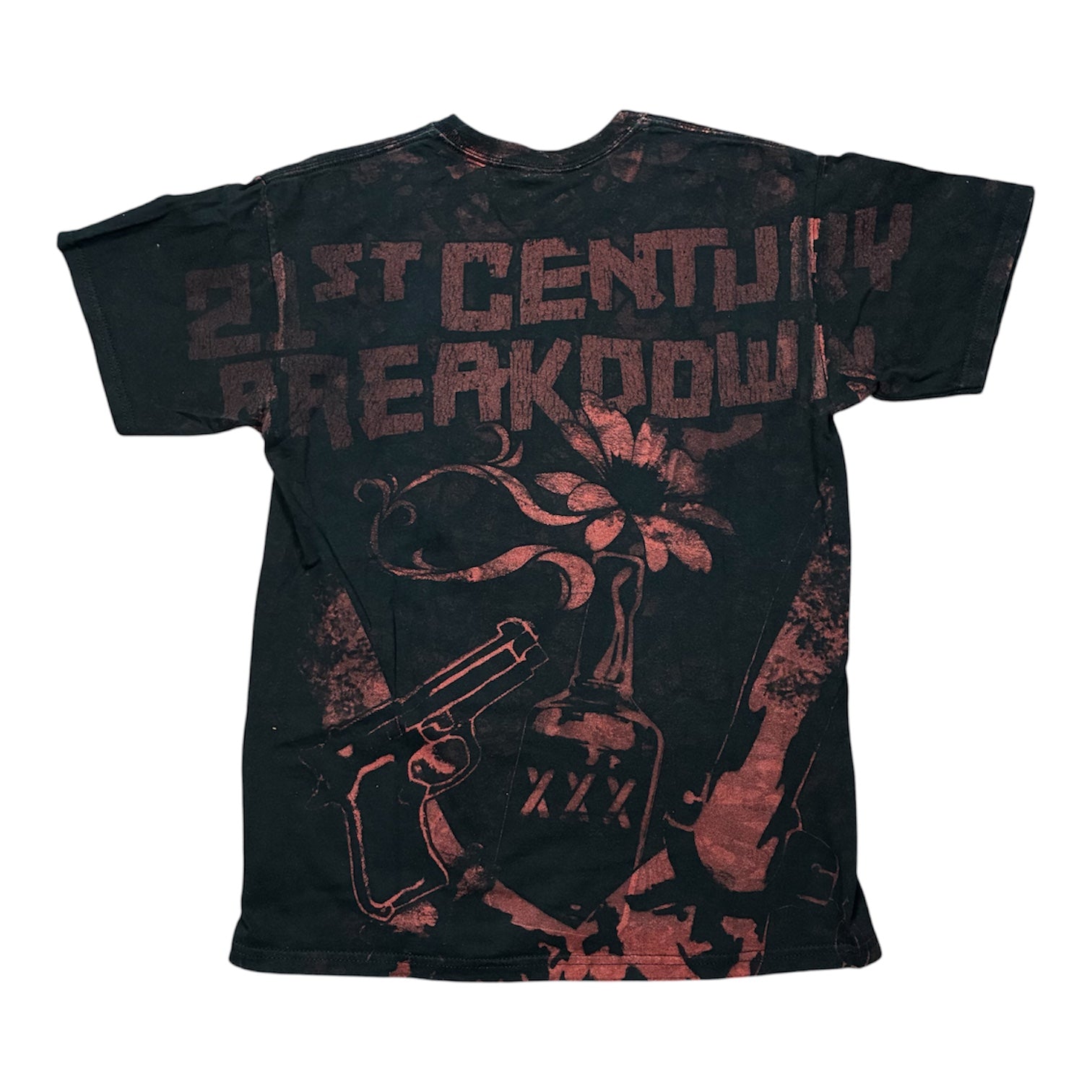 Green Day T-Shirt Front & Backprint