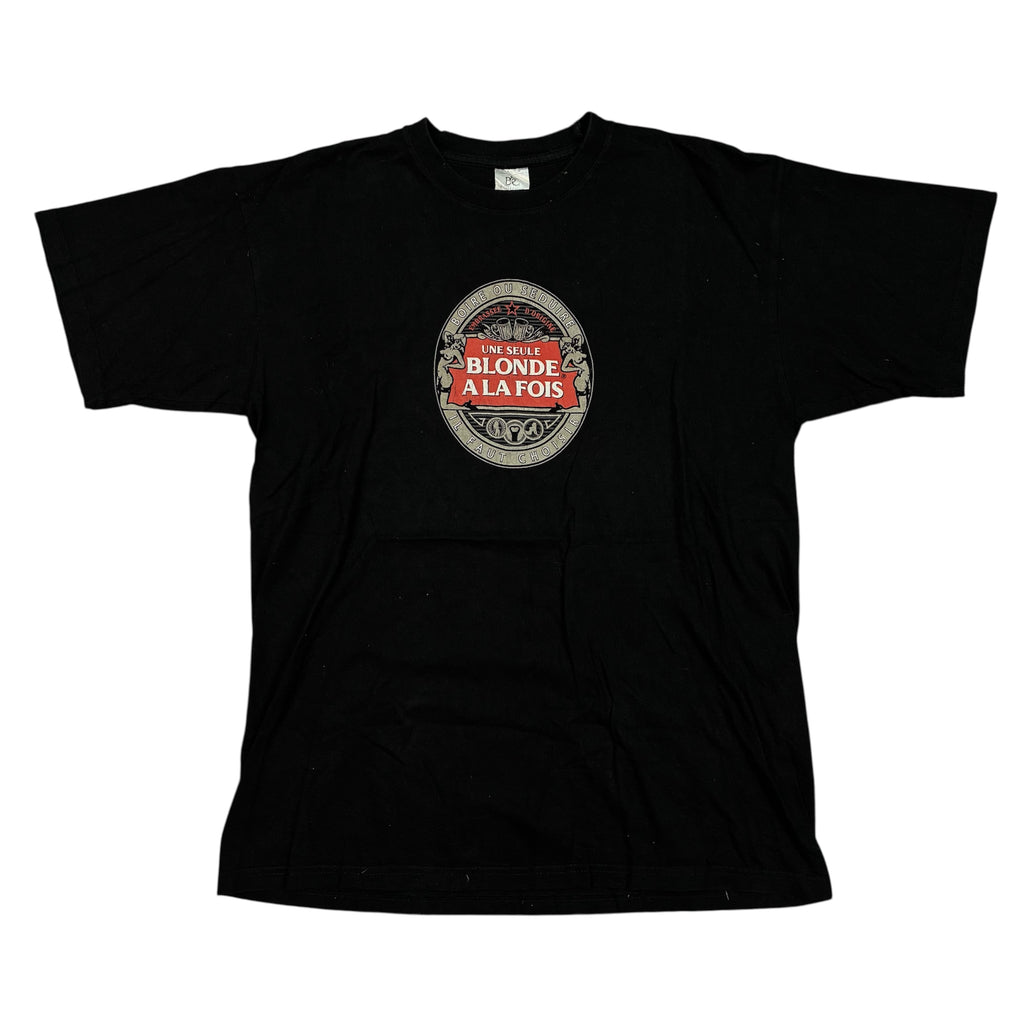 Black “Une Seule Blonde A La Fois” T-Shirt