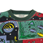 Street One Crazy Pattern Vintage Sweatshirt