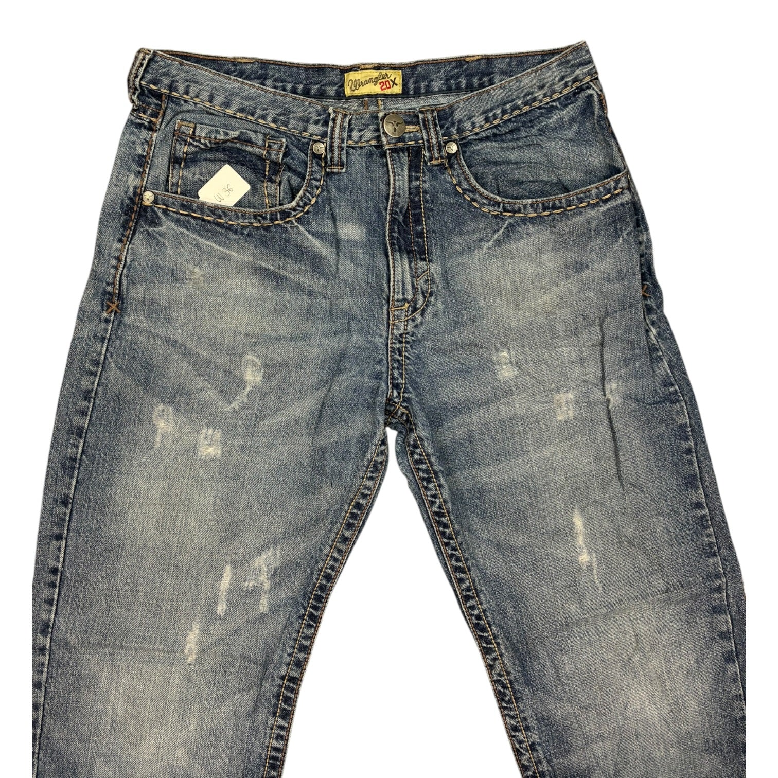 Wrangler Distressed Baggy Denim