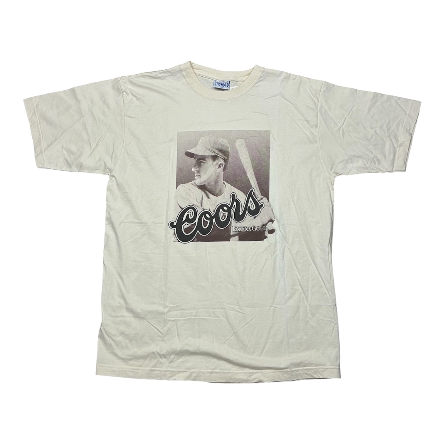 Vintage Coors Extra Gold Baseball T-Shirt