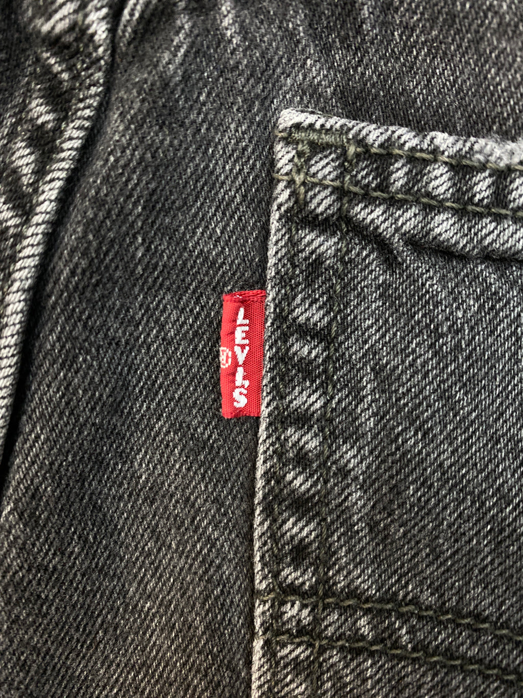 Levis Premium 70's Flare Jeans Grey