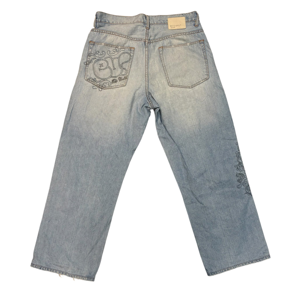 Ecko Embroidered Y2K Denim