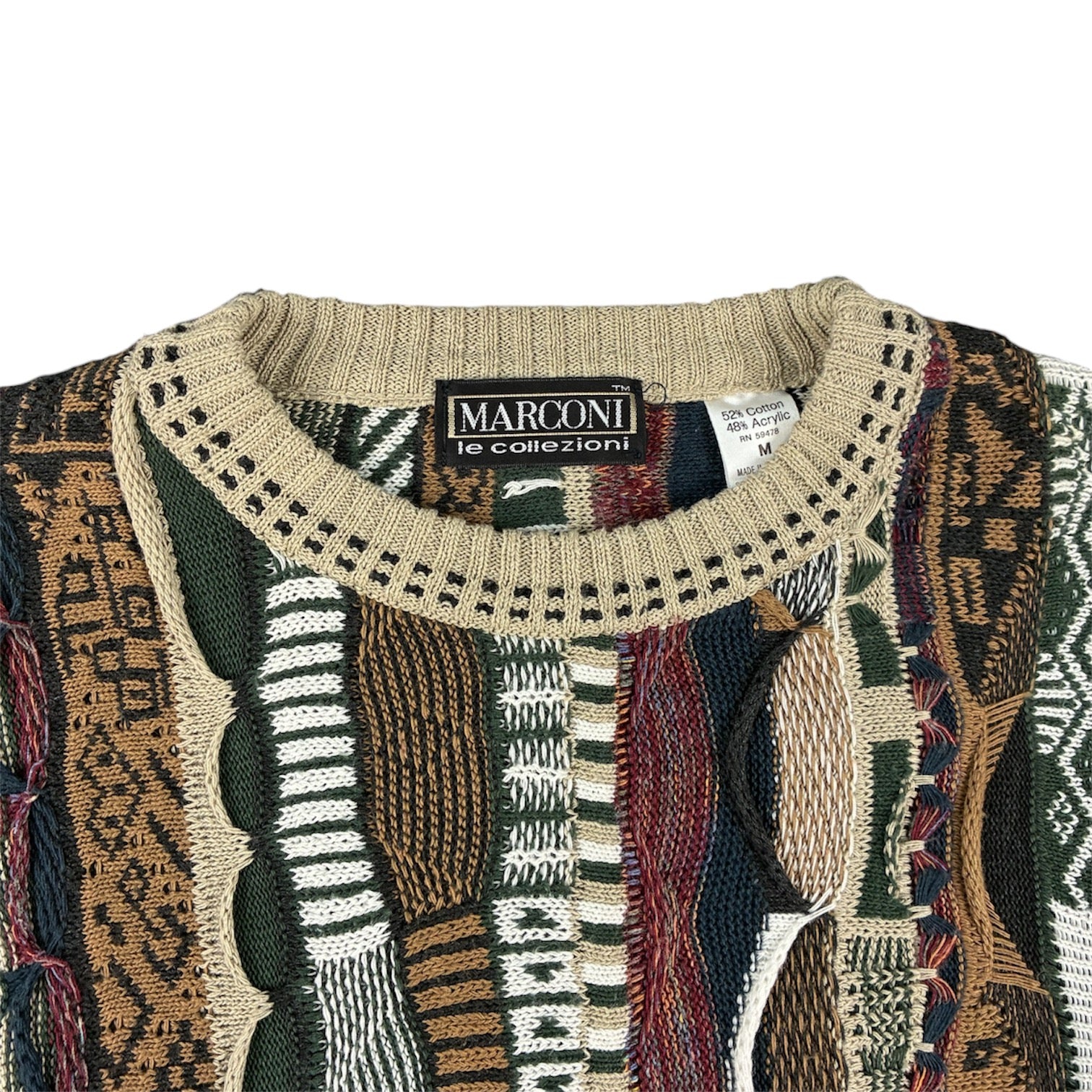 Vintage Marconi Knit Sweater