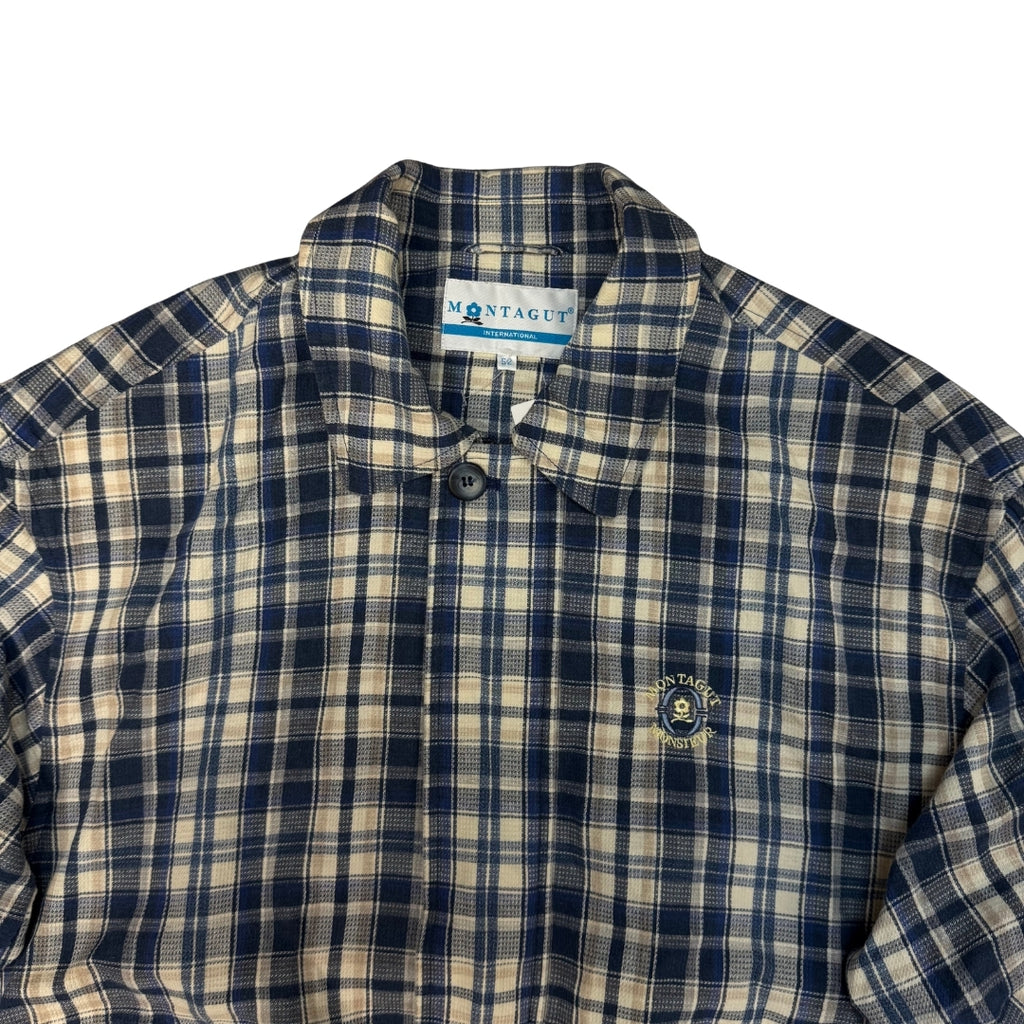 Vintage Checkered Harrington Jacket