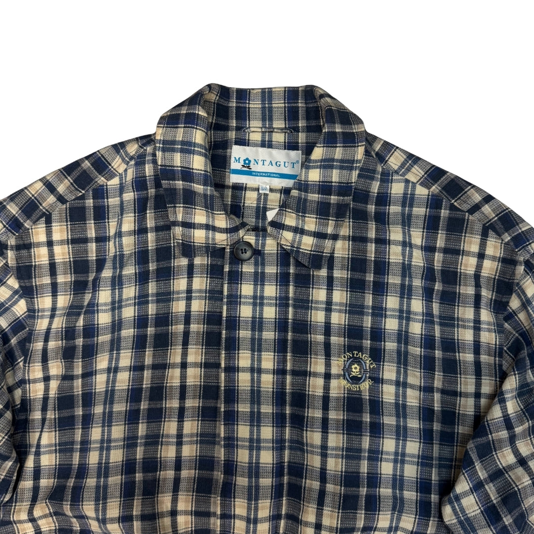 Vintage Checkered Harrington Jacket
