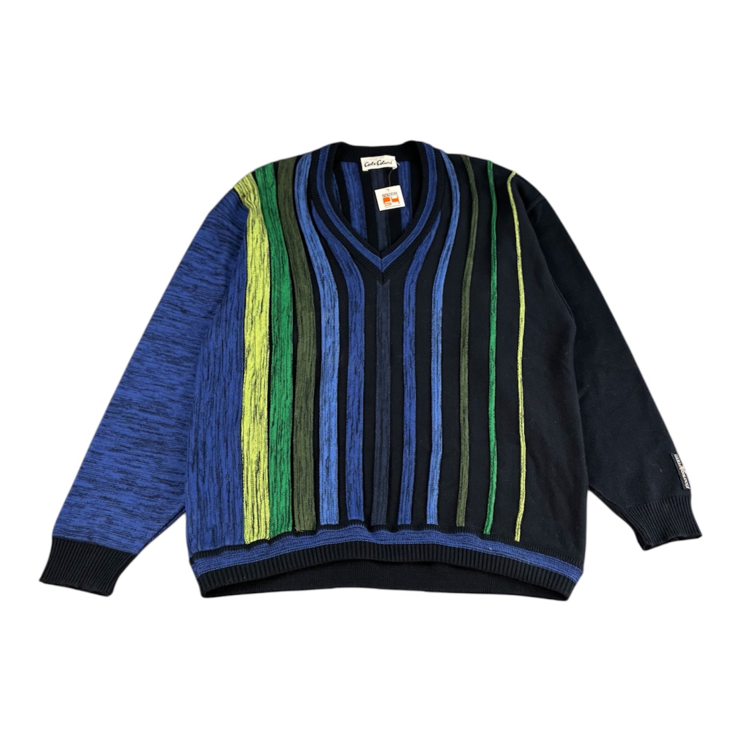 Carlo Colucci Multicolor Knit Sweater