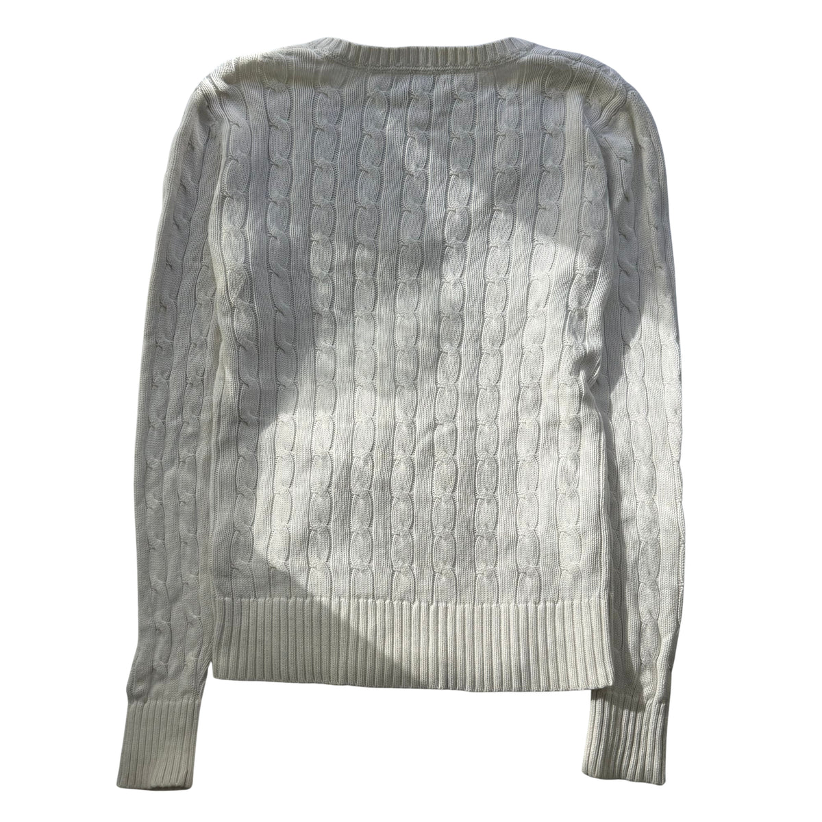 Tommy Hilfiger Cable Knit V-Neck Sweater
