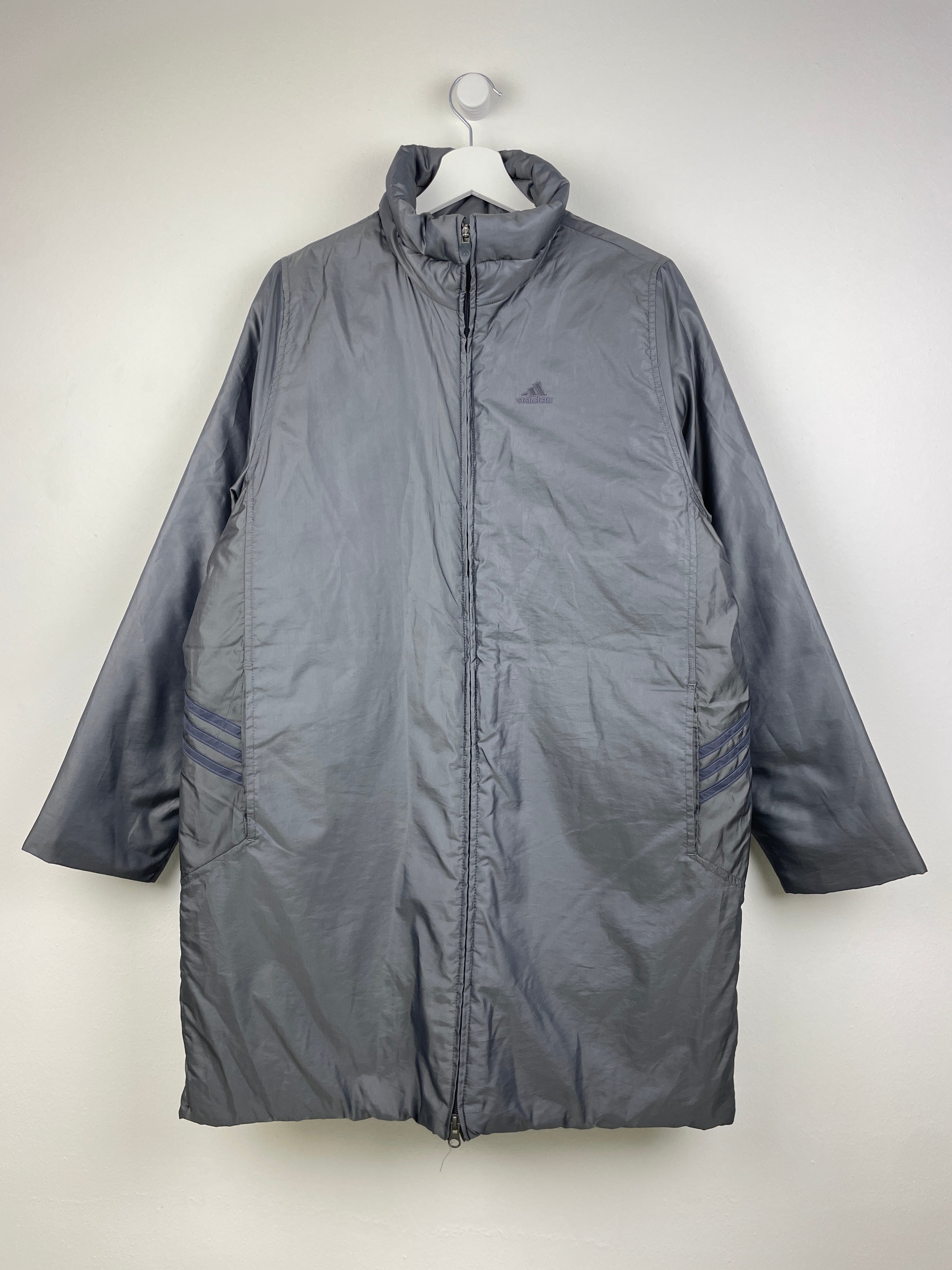 Adidas Grey Nylon Coat