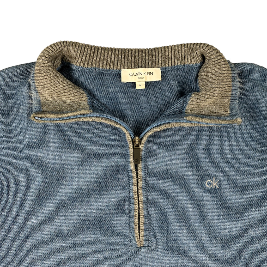 Calvin Klein Quarter-Zip Knit Sweater