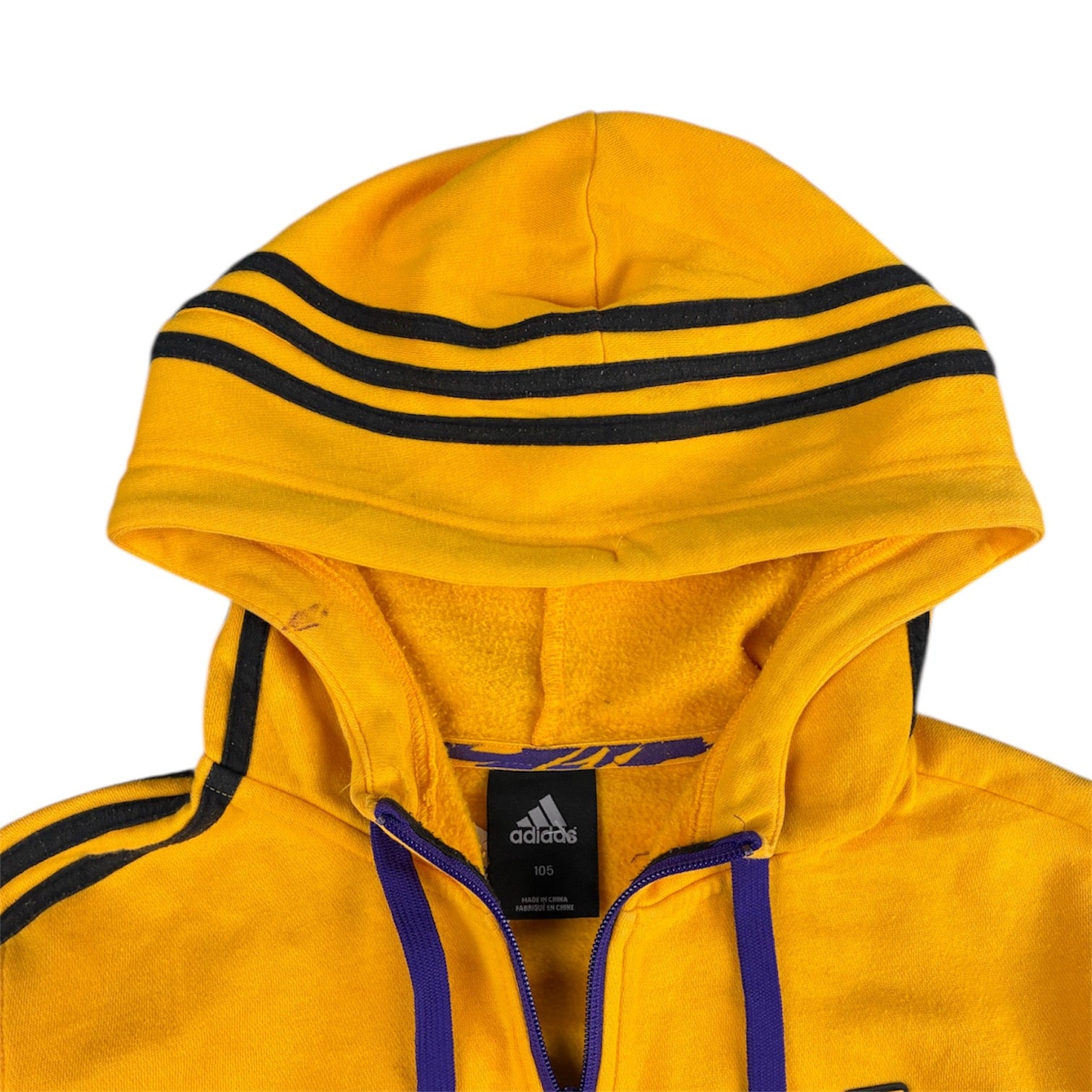 NBA x Adidas Lakers Zip-Up Hoodie – Bootik54