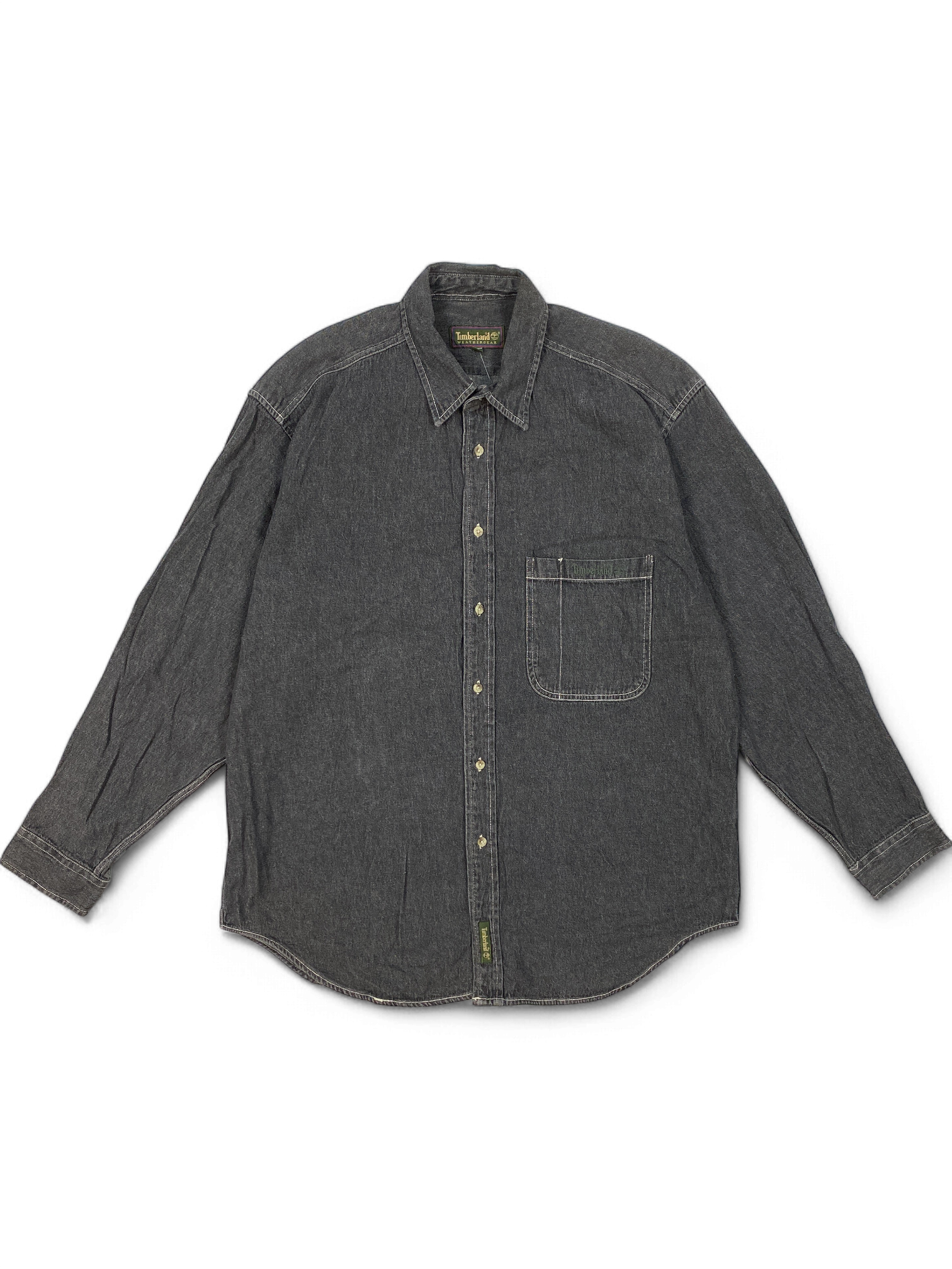 Timberland Denim Button-Down Shirt