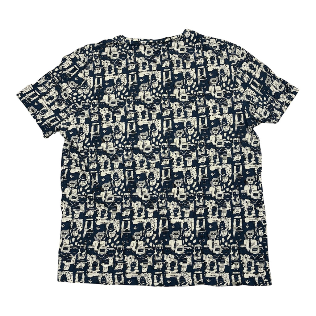 Lacoste Blue Pattern T-Shirt