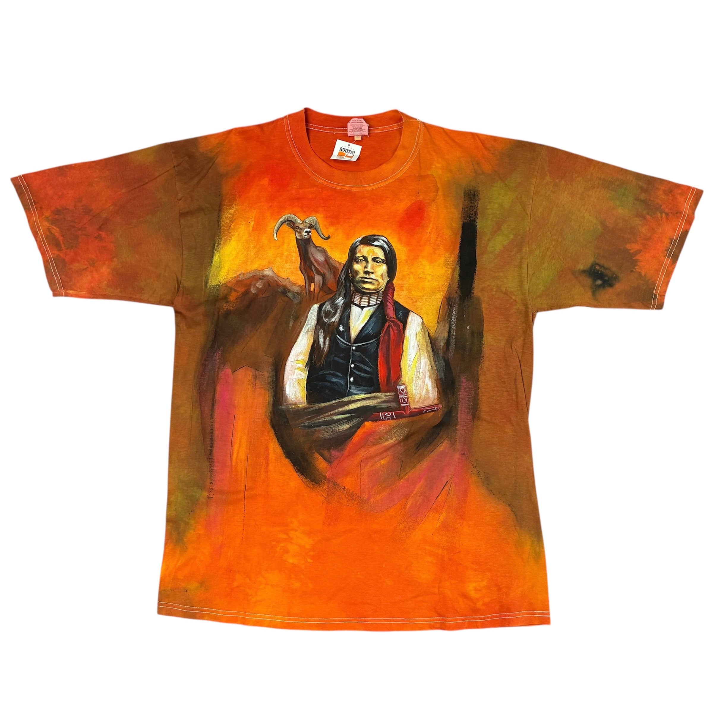 Orange Tie Dye T-Shirt