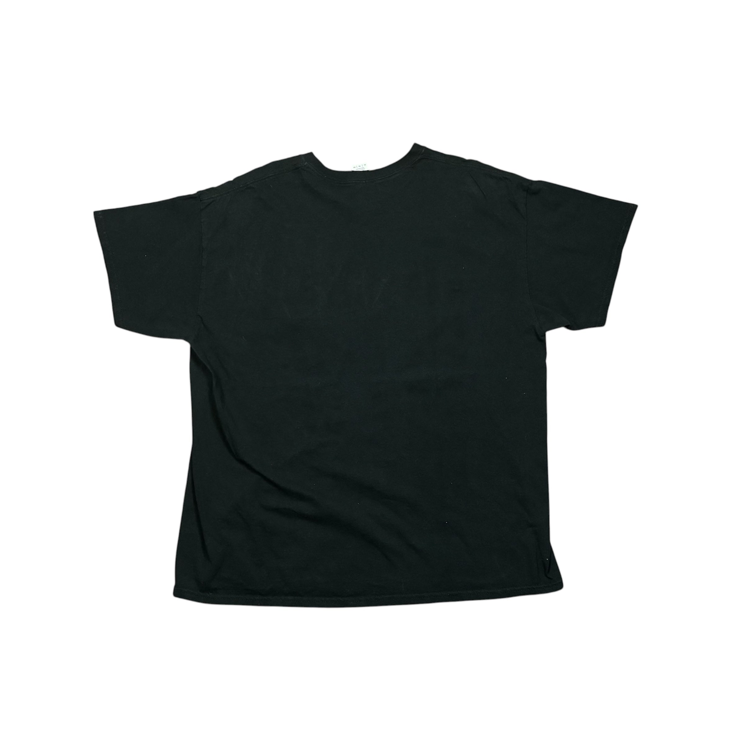 Basic Black T-Shirt with Writing