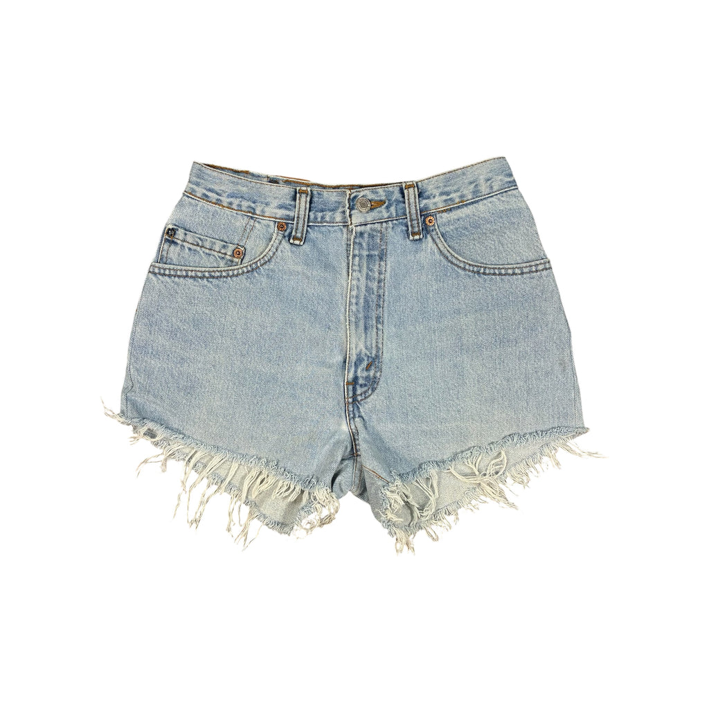 Reworked Levi’s Jeans Shorts Light Blue Wash