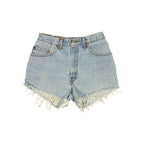 Reworked Levi’s Jeans Shorts Light Blue Wash