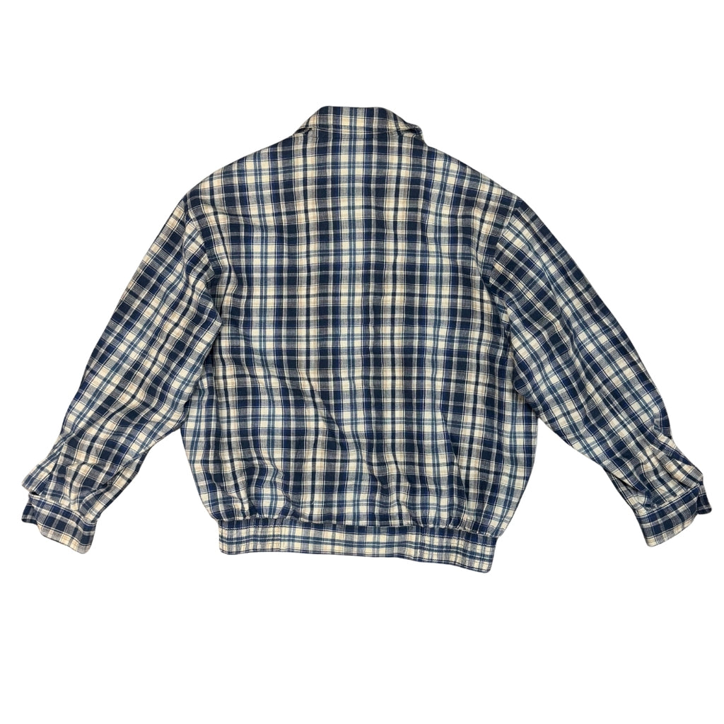 Vintage Checkered Harrington Jacket