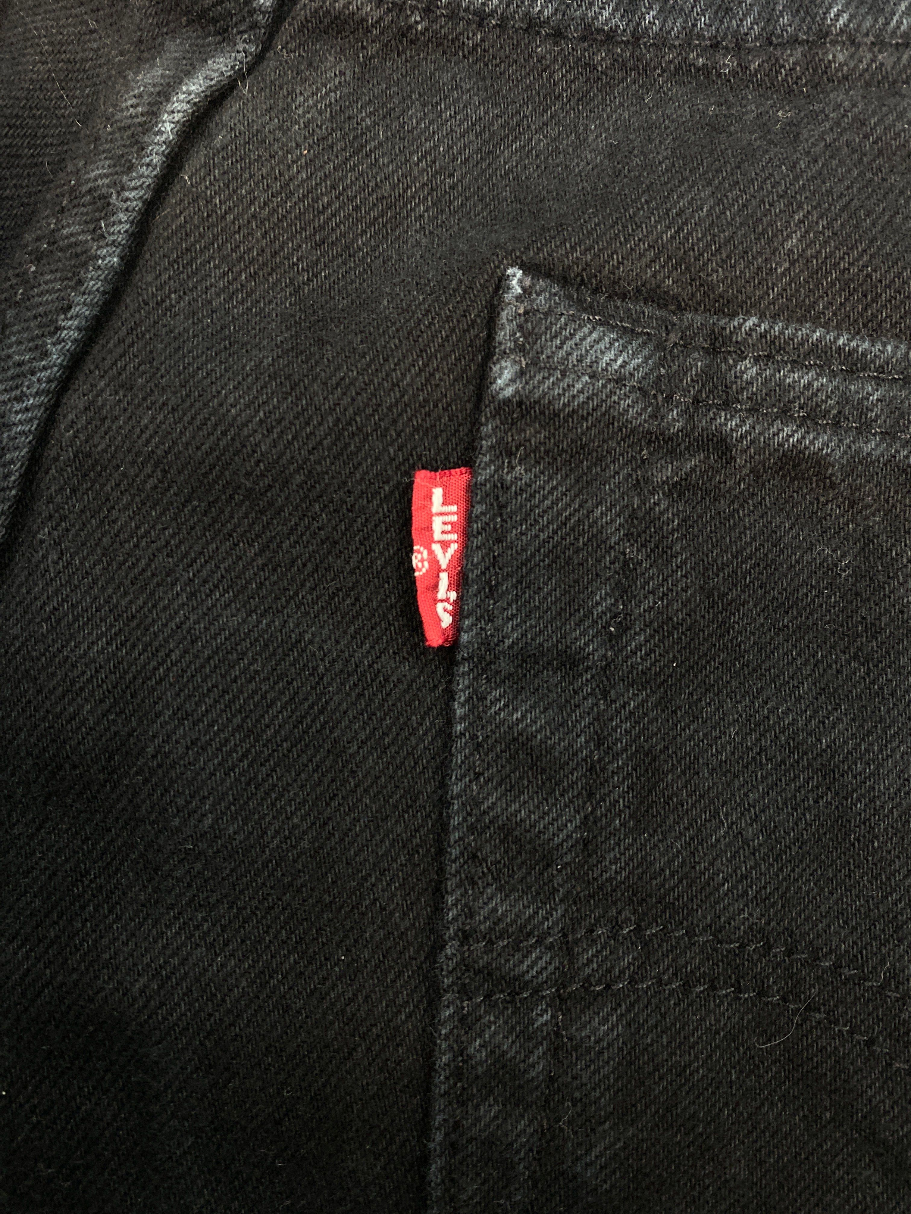 Levis 501 Premium Jeans Black