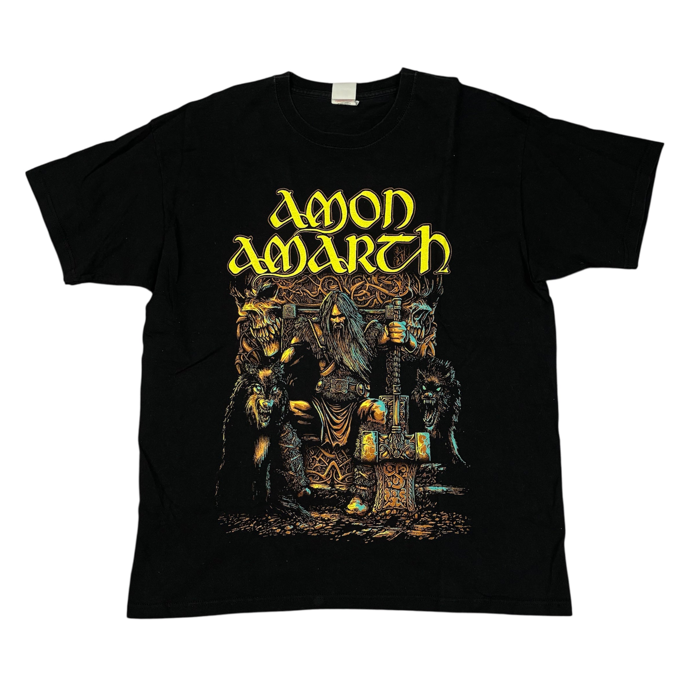 Amon Amarth Merch T-Shirt Front & Backprint