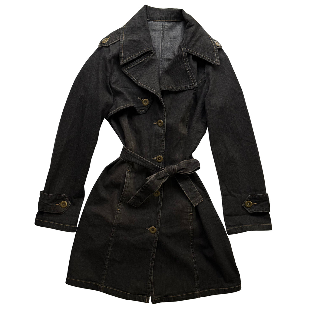 Denim Trench Coat