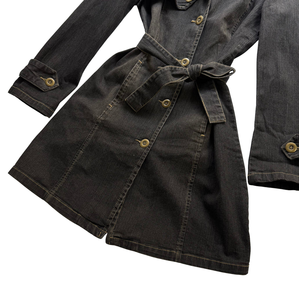 Denim Trench Coat