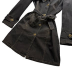 Denim Trench Coat